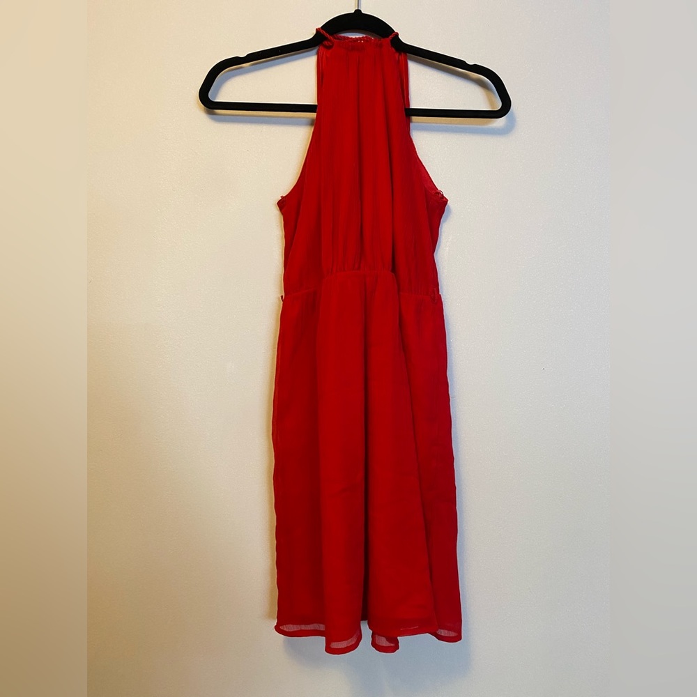 Zara red sundress
